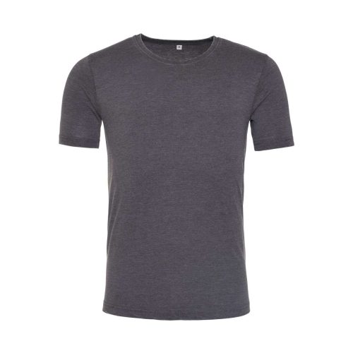 JT099 mosott hatású unisex rövid ujjú póló Just Ts, Washed Charcoal-2XL