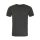 JT099 mosott hatású unisex rövid ujjú póló Just Ts, Washed Jet Black-XL