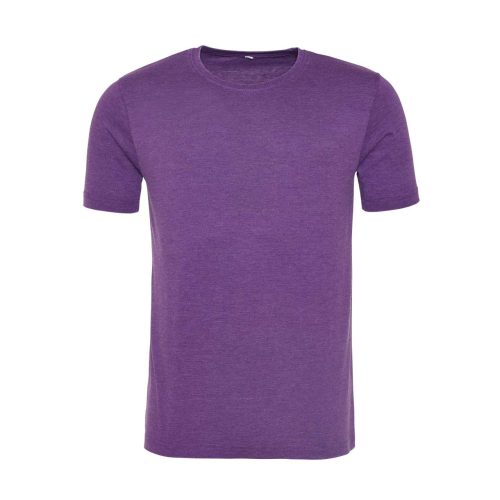 JT099 mosott hatású unisex rövid ujjú póló Just Ts, Washed Purple-2XL