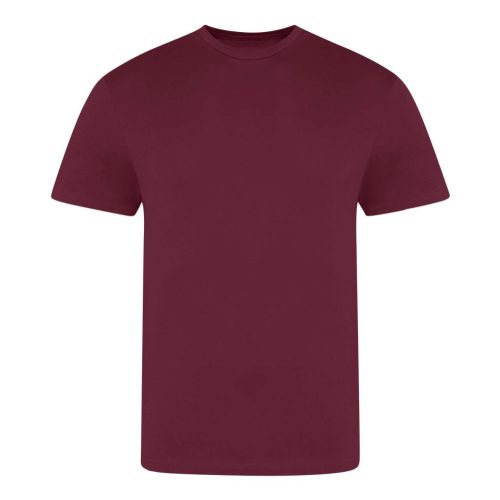 JT100 rövid ujjú unisex környakas póló Just Ts, Burgundy-2XL