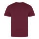 JT100 rövid ujjú unisex környakas póló Just Ts, Burgundy-2XL