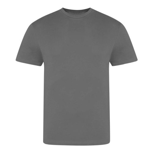 JT100 rövid ujjú unisex környakas póló Just Ts, Charcoal-2XL