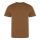 JT100 rövid ujjú unisex környakas póló Just Ts, Caramel Toffee-2XL