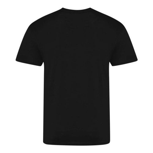 JT100 rövid ujjú unisex környakas póló Just Ts, Deep Black-2XL