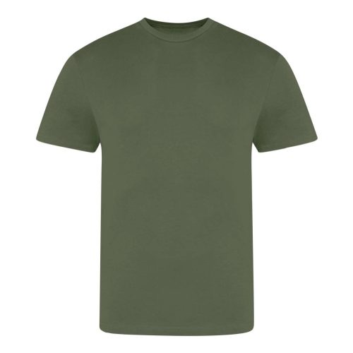 JT100 rövid ujjú unisex környakas póló Just Ts, Earthy Green-2XL