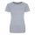 JT100F rövid ujjú Női kereknyakú póló Just Ts, Heather Grey-2XL