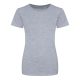 JT100F rövid ujjú Női kereknyakú póló Just Ts, Heather Grey-2XL