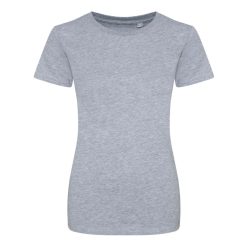   JT100F rövid ujjú Női kereknyakú póló Just Ts, Heather Grey-XS