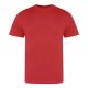 JT100 rövid ujjú unisex környakas póló Just Ts, Fire Red-2XL