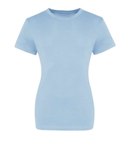 JT100F rövid ujjú Női kereknyakú póló Just Ts, Sky Blue-2XL