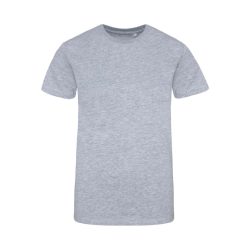   JT100 rövid ujjú unisex környakas póló Just Ts, Heather Grey-S