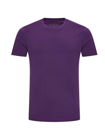 JT100 rövid ujjú unisex környakas póló Just Ts, Purple-2XL