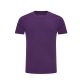 JT100 rövid ujjú unisex környakas póló Just Ts, Purple-2XL