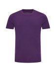 JT100 rövid ujjú unisex környakas póló Just Ts, Purple-3XL