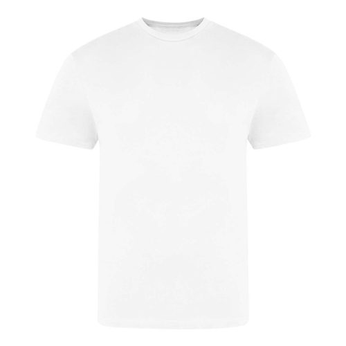 JT100 rövid ujjú unisex környakas póló Just Ts, White-2XL