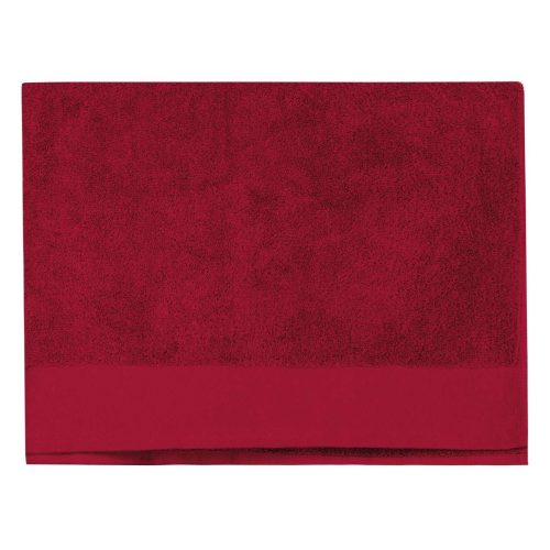 Uniszex  organikus pamut strandtörölköző, Kariban KA102, Hibiscus Red-100X150