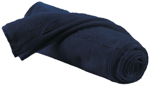 Uniszex  pamut sport törölköző, Kariban KA108, Navy-30X140