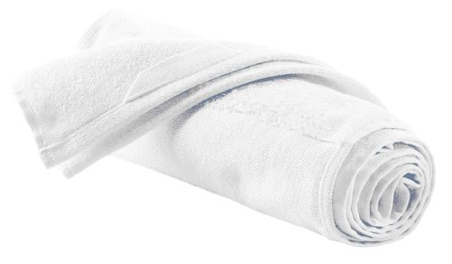 Uniszex  pamut sport törölköző, Kariban KA108, White-30X140