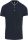 Férfi mandarin galléros rövid ujjú póló, Kariban KA223, Navy/White-XS