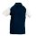 Férfi baseball galléros rövid ujjú piké póló, Kariban KA226, Navy/White-M