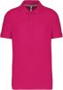 Férfi rövid ujjú galléros piké póló, Kariban KA241, Fuchsia-4XL