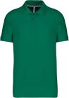 Férfi rövid ujjú galléros piké póló, Kariban KA241, Kelly Green-3XL