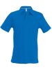 Férfi rövid ujjú galléros piké póló, Kariban KA241, Light Royal Blue-3XL