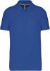 Férfi rövid ujjú galléros piké póló, Kariban KA241, Light Royal Blue-3XL