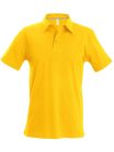 Férfi rövid ujjú galléros piké póló, Kariban KA241, Yellow-2XL