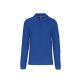 Férfi hosszú ujjú galléros piké póló, Kariban KA243, Light Royal Blue-2XL