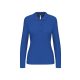 Női hosszú ujjú galléros piké póló, Kariban KA244, Light Royal Blue-2XL