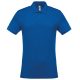 Férfi galléros piké póló, rövid ujjú, Kariban KA254, Light Royal Blue-2XL