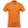 Férfi galléros piké póló, rövid ujjú, Kariban KA254, Orange-2XL