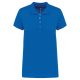 Női galléros piké póló, rövid ujjú, Kariban KA255, Light Royal Blue-XS