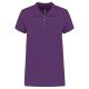 Női galléros piké póló, rövid ujjú, Kariban KA255, Purple-3XL