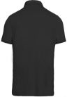 Férfi galléros rövid ujjú jersey póló, Kariban KA262, Black-2XL