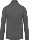 Férfi galléros hosszú ujjú jersey póló, Kariban KA264, Grey Heather-2XL