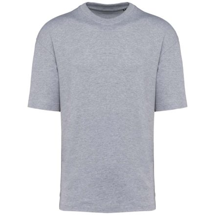 Uniszex szélesebb szabású környakas póló, Kariban KA3008, Oxford Grey-2XL