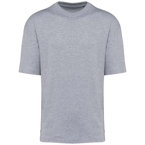 Uniszex szélesebb szabású környakas póló, Kariban KA3008, Oxford Grey-L