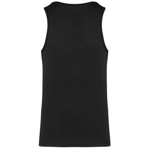 Férfi organikus ujjatlan póló, Kariban KA3023IC, Black-2XL