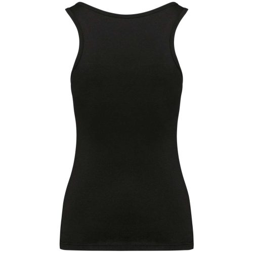 Női organikus ujjatlan póló, Kariban KA3024IC, Black-2XL