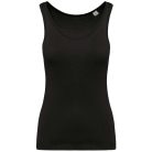 Női organikus ujjatlan póló, Kariban KA3024IC, Black-2XL