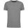 Férfi organikus rövid ujjú póló, Kariban KA3025IC, Grey Heather-2XL