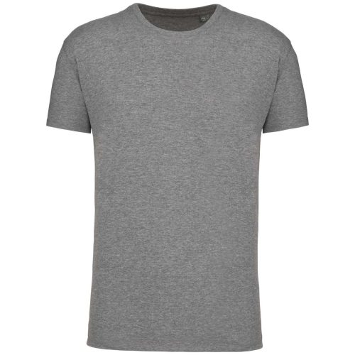 Férfi organikus rövid ujjú póló, Kariban KA3025IC, Grey Heather-2XL