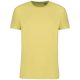 Férfi organikus rövid ujjú póló, Kariban KA3025IC, Lemon Yellow-2XL