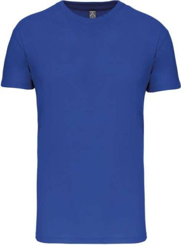 Férfi organikus rövid ujjú póló, Kariban KA3025IC, Light Royal Blue-2XL