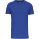 Férfi organikus rövid ujjú póló, Kariban KA3025IC, Light Royal Blue-2XL