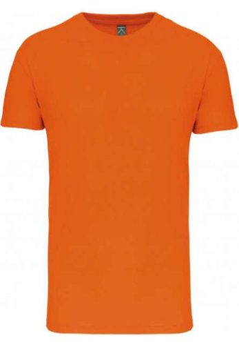 Férfi organikus rövid ujjú póló, Kariban KA3025IC, Orange-2XL