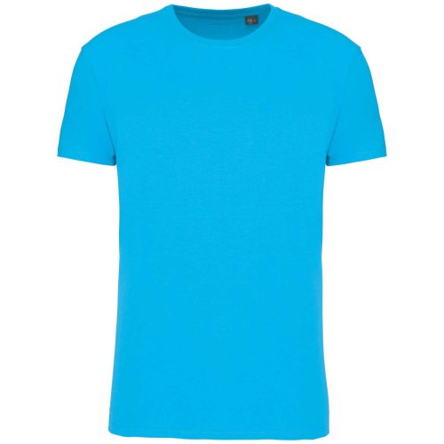 Férfi organikus rövid ujjú póló, Kariban KA3025IC, Sea Turquoise-2XL