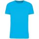 Férfi organikus rövid ujjú póló, Kariban KA3025IC, Sea Turquoise-3XL